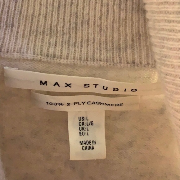 Max Studio 2-ply 100% Cashmere Sweater - Picture 3 of 8